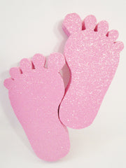 Large Baby Feet Cutouts - Designs by Ginny