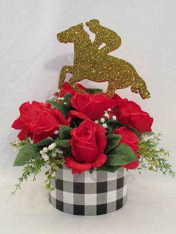 Kentucky Derby Table Centerpiece - Designs by Ginny