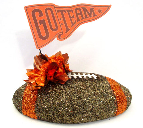 Football Go Team centerpiece - Designs by Ginny