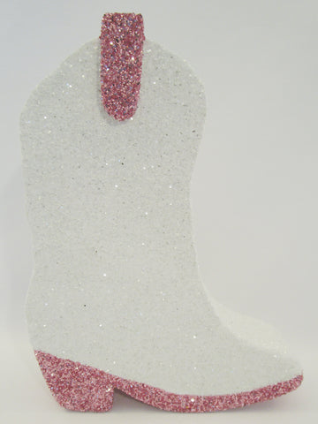 styrofoam cowboy boot - Designs by Ginny
