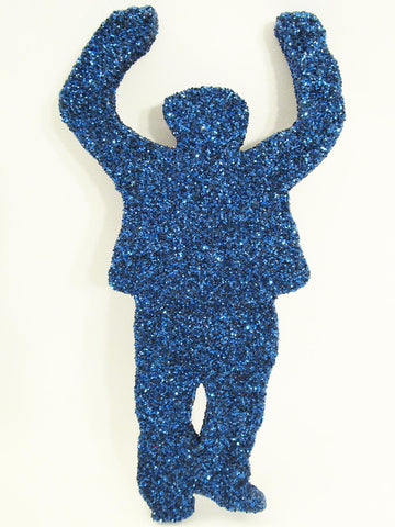 Male disco dancer cutout