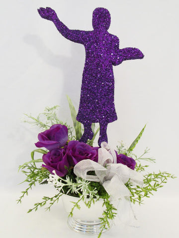 Female pastor/preacher centerpiece - Designs by Ginny