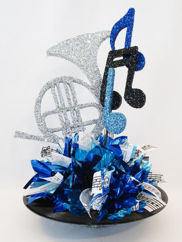 French Horn Centerpiece - Designs by Ginny