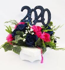 2020 Graduation Centerpiece - Designs by Ginny