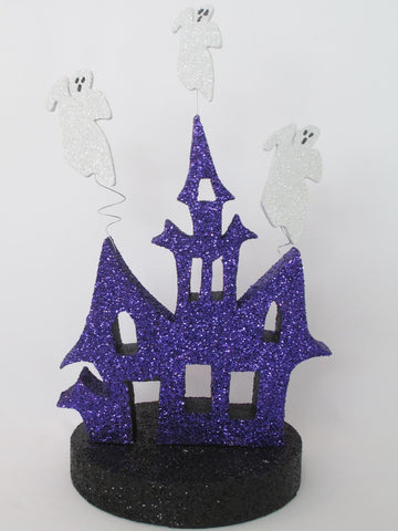Haunted House Halloween centerpiece - Designs by Ginny