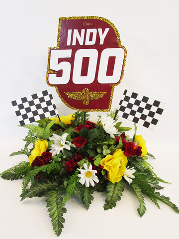 Indy 500 Centerpiece - Designs by Ginny