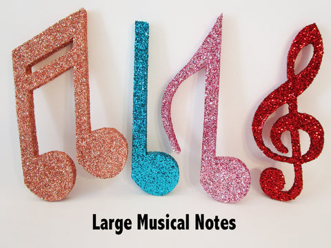 Large Styrofoam Musical Notes - Designs by Ginny