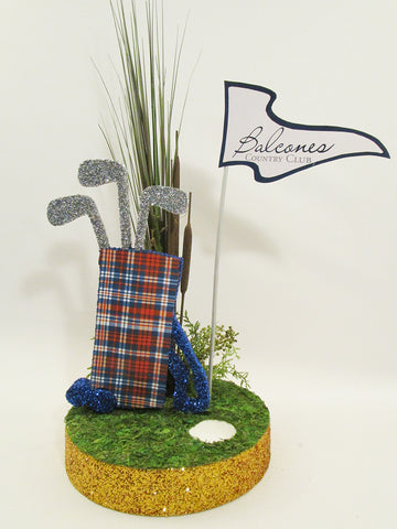 Golf Bag Centerpiece