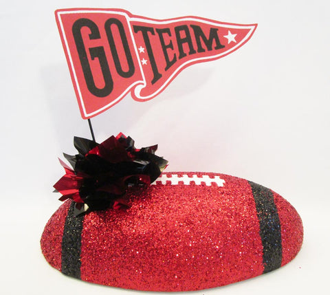 Football Go Team centerpiece - Designs by Ginny