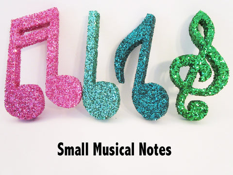 Small Styrofoam Musical Notes - Designs by Ginny