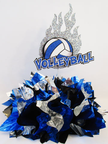 Volleyball themed centerpiece - Designs by Ginny