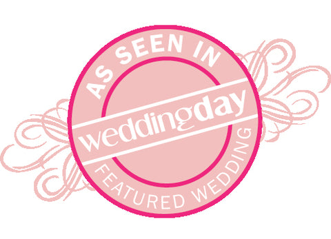 wedding day badge