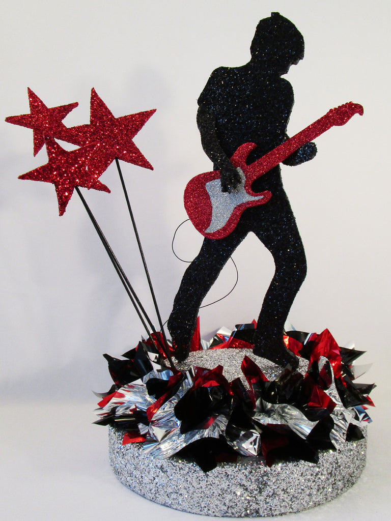 Guitar Player Centerpiece – Designs by Ginny