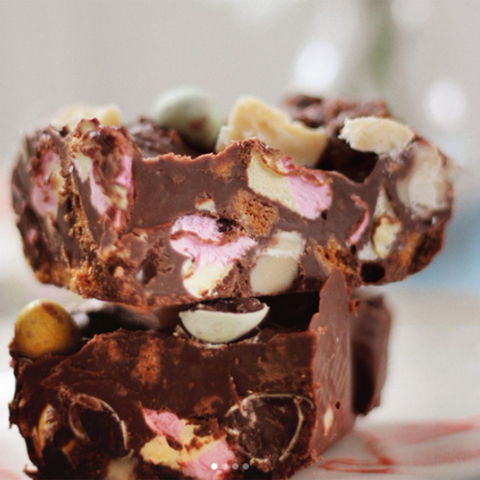 Vegan Chocolate Rocky Road