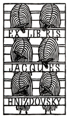 Jacques Hnizdovsky's Personal Ex Libris