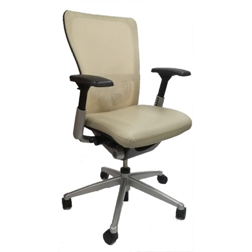 Haworth Zody Desk Chair Leather Fully Adjustable Designer Seating