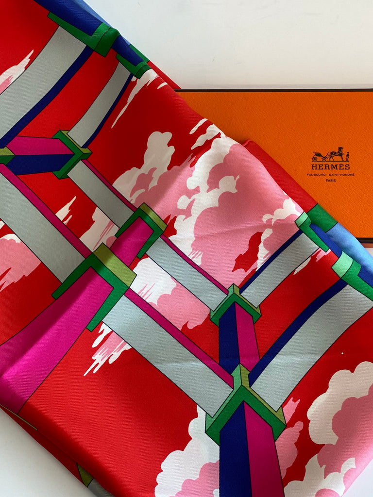 hermes perspective scarf