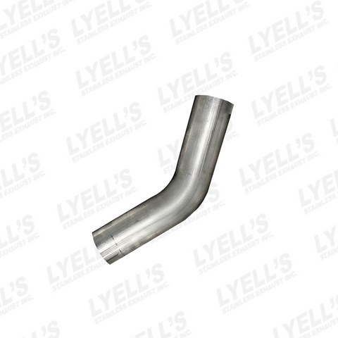 3" 45° Mandrel Bend: 304 Stainless Steel - Lyell's Stainless Exhaust Inc., Mandrel Bending Ontario