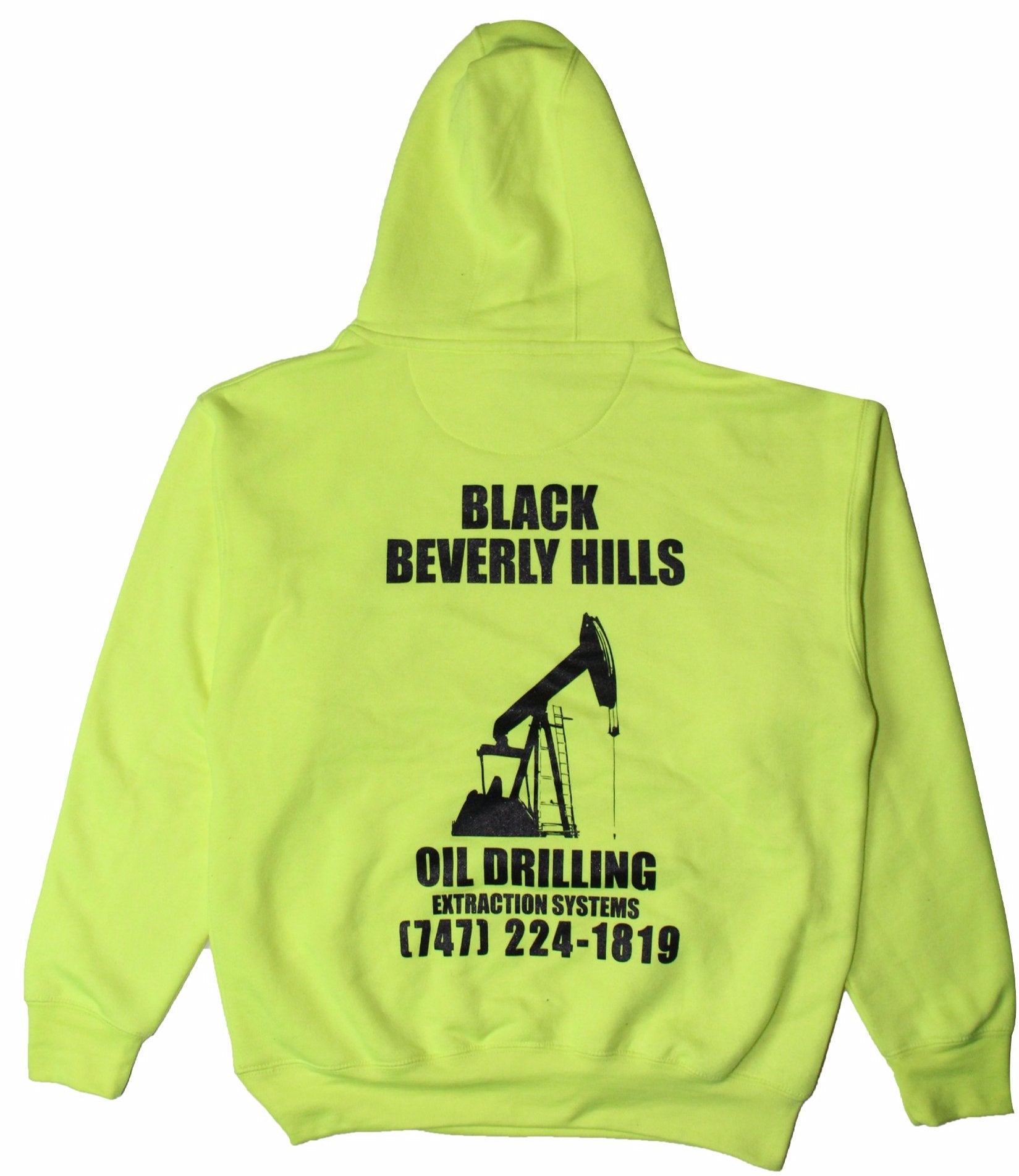 green beverly hills hoodie