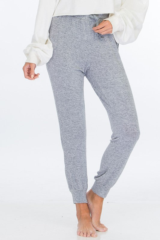 soft knit joggers