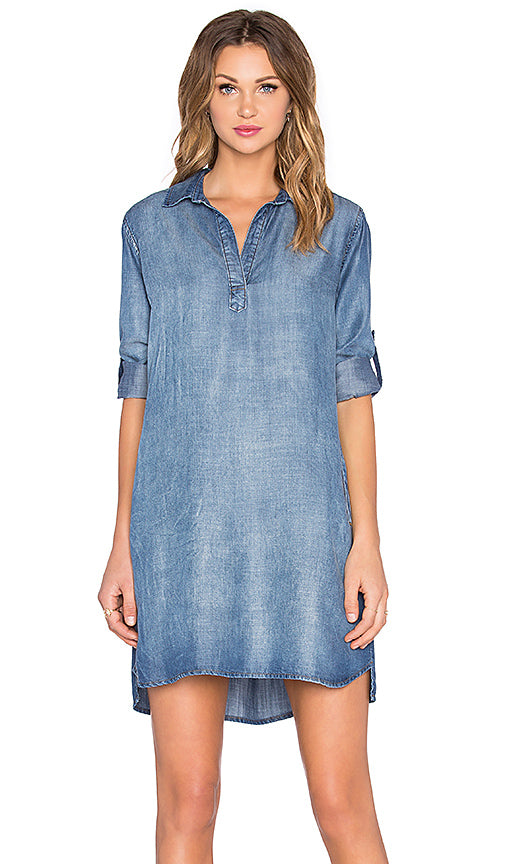 A-LINE SHIRT DRESS | SHOP MĒKO