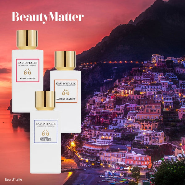 Eau d'Italie Mystic Sunset, Jasmine Leather and Un Bateau Pour Capri Eau de Parfum - opens in new tab