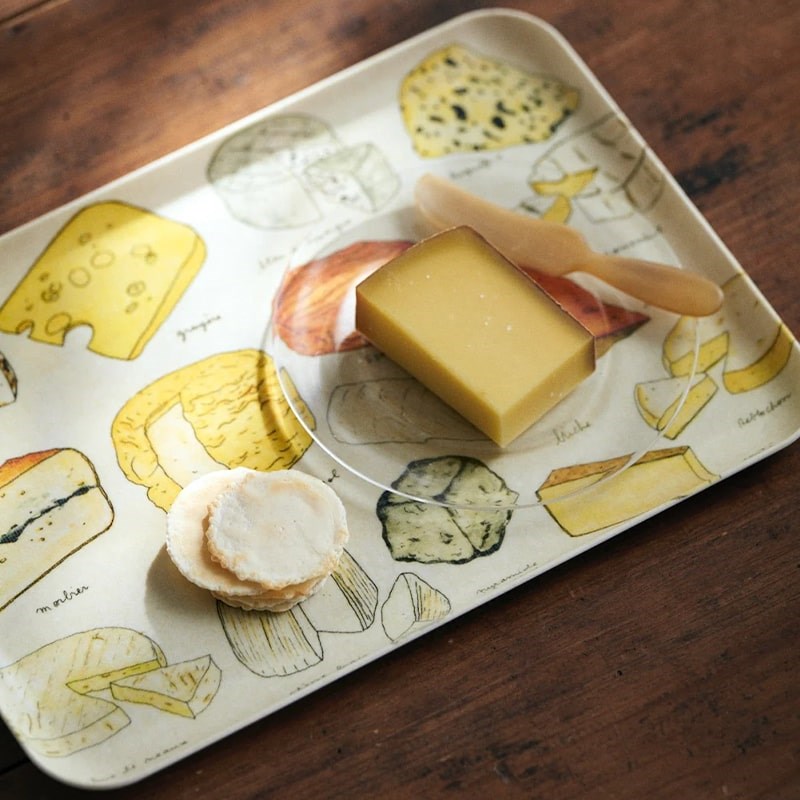 Isabelle Boinot Medium Linen Tray - Fromage