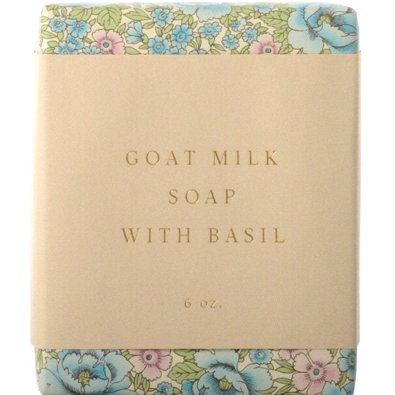 Goat Milk Soap with Basil