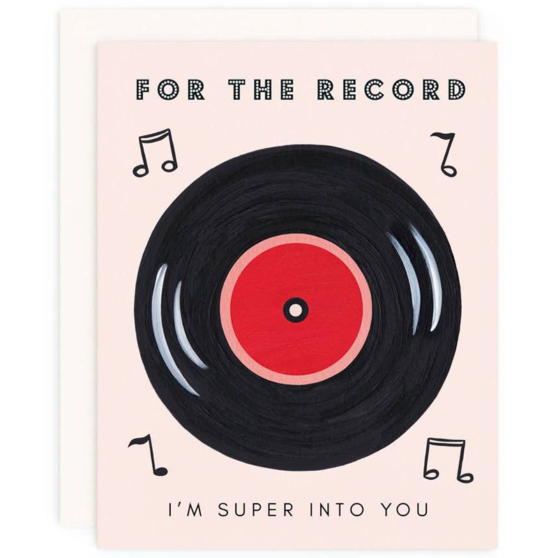 For The Record Greeting Card