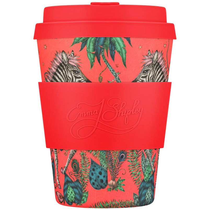 Les Chats Cafe Yo - Bamboo Reusable Cup - Gray