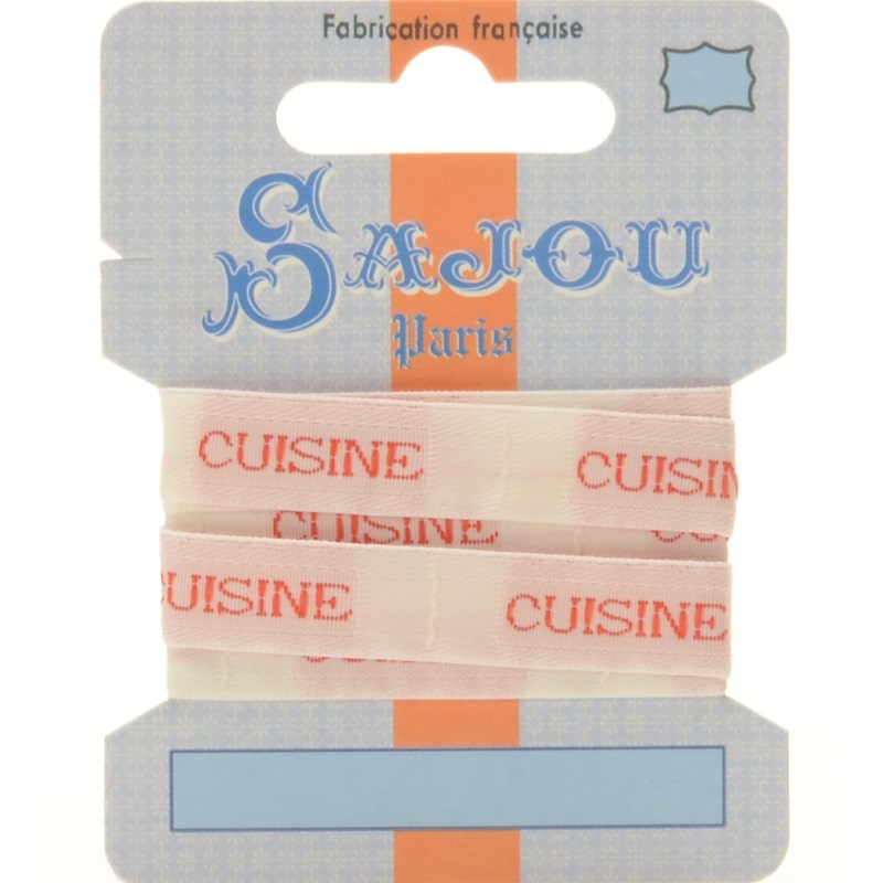 Cuisine Ribbon on Card