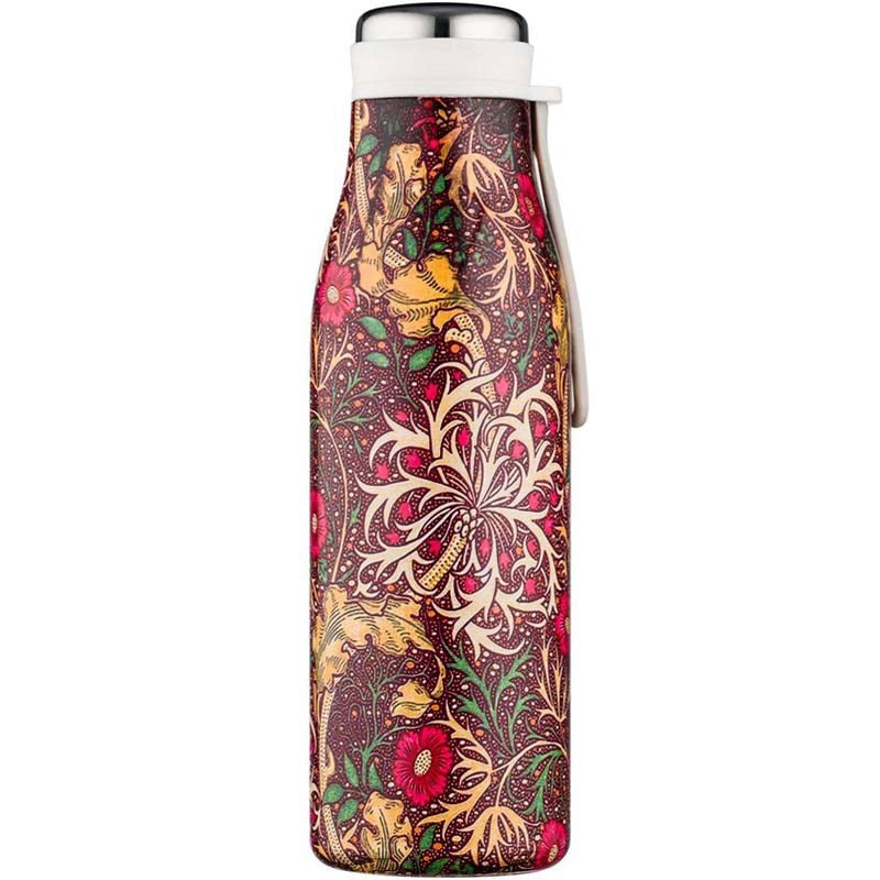 Hot/Cold Vacuum Bottle - William Morris Seaweed