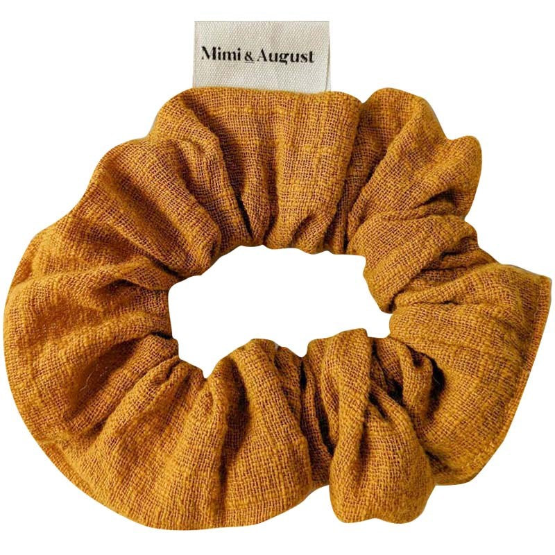 Ethical Hair Scrunchie – Curry