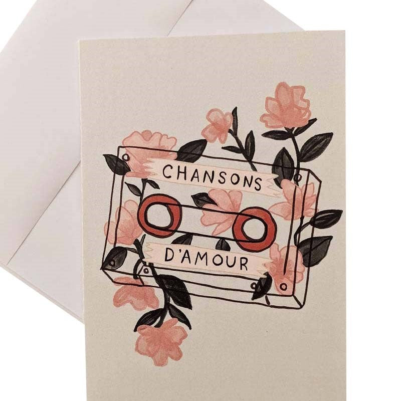 Chansons d’Amour Greeting Card