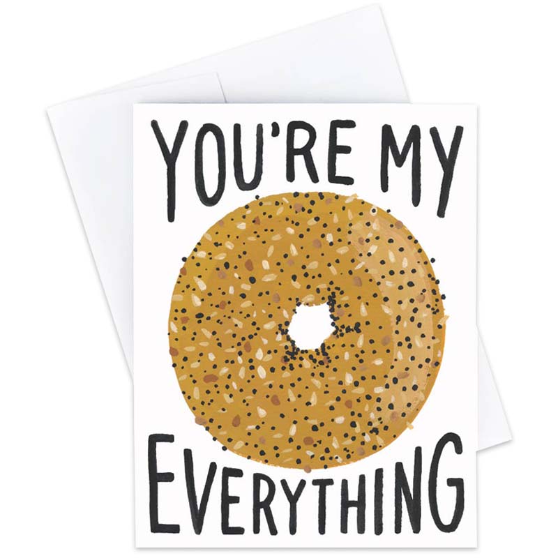 Everything Bagel Card