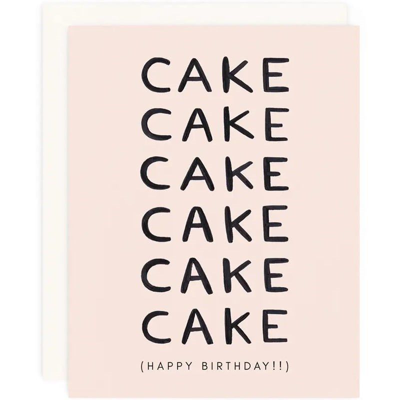 Cake Birthday Greeting Card