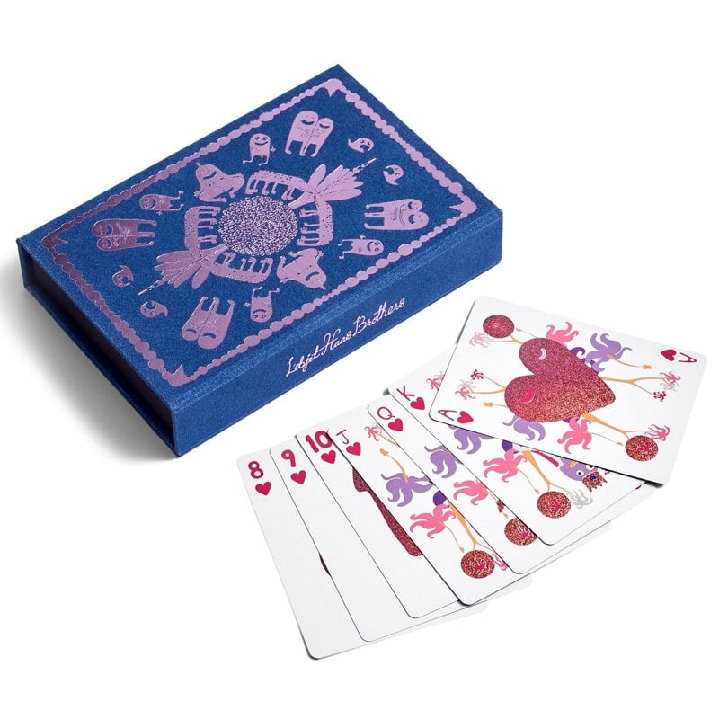 Haas Playing Cards - Blue