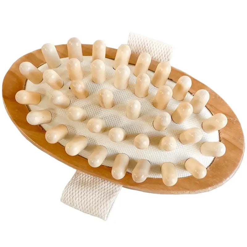 Bamboo Body & Face Dry Brushing Set