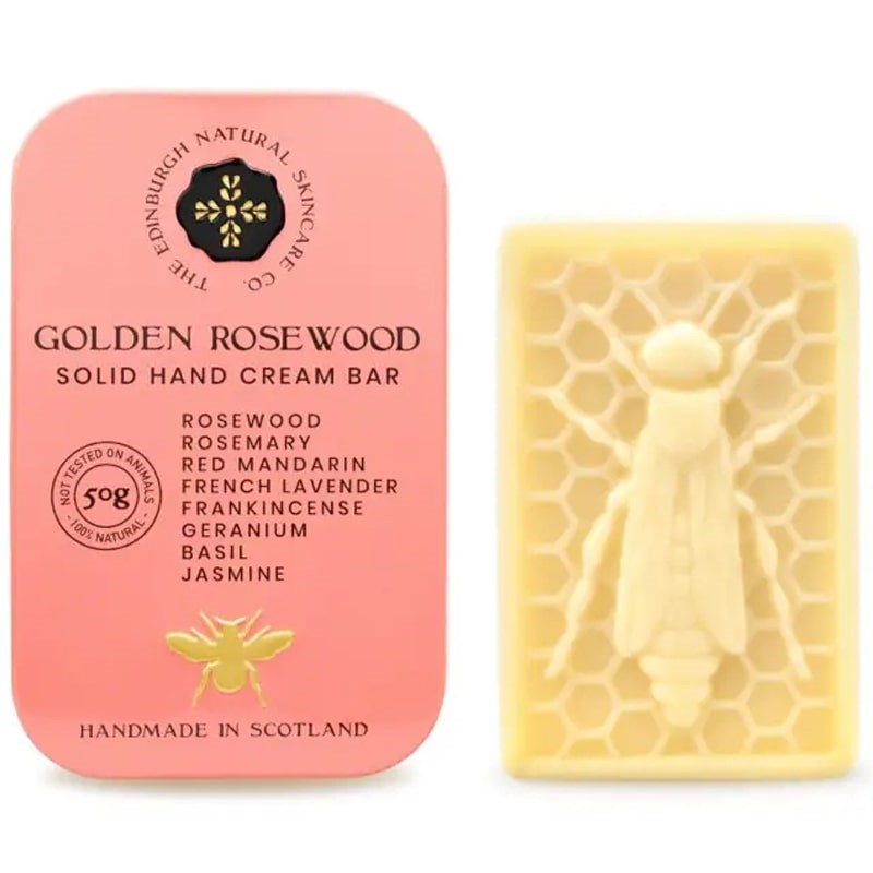 Golden Rosewood Solid Hand Cream Bar