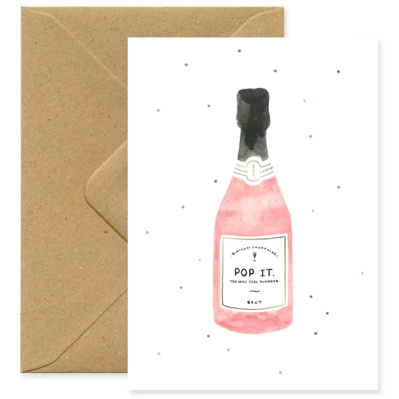 Champagne Card