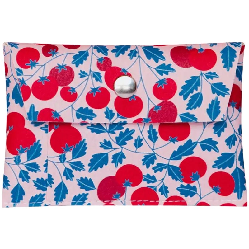 Ensalada Tomates Rosas Card Holder