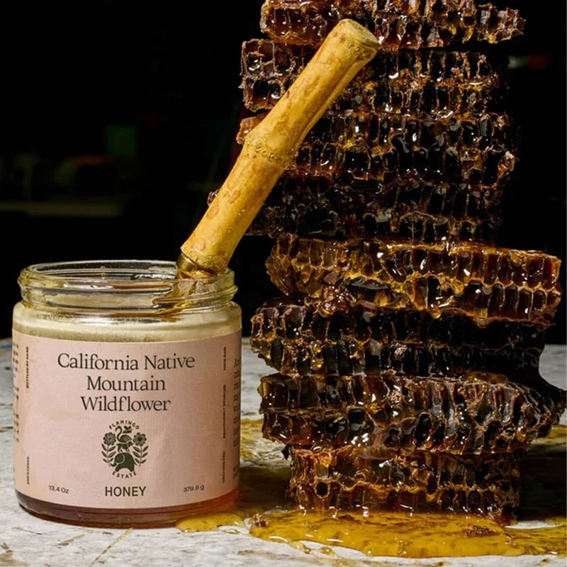 California Native Mountain Wildflower Honey