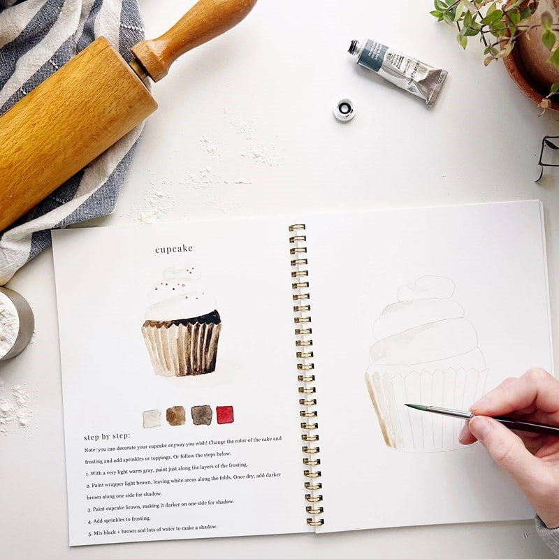 Baking Watercolor Workbook