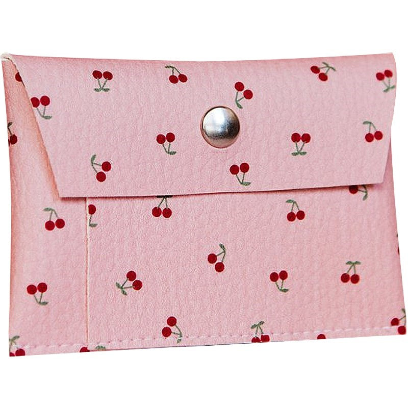 Cerezas Pink Card Holder