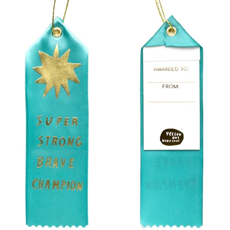 Award Ribbon - Super Strong Brave Champion