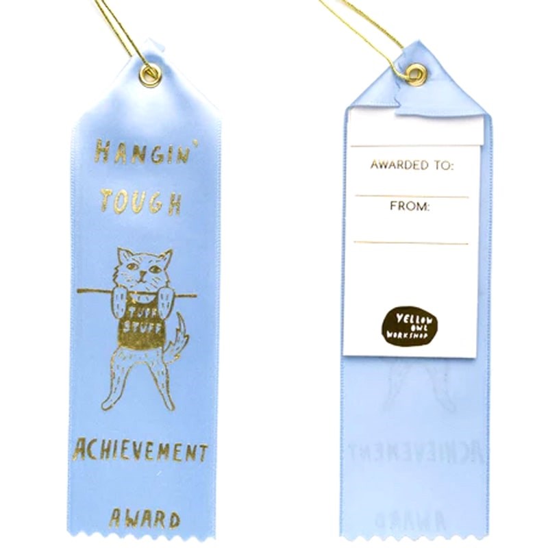 Award Ribbon - Hangin Tough Kitty