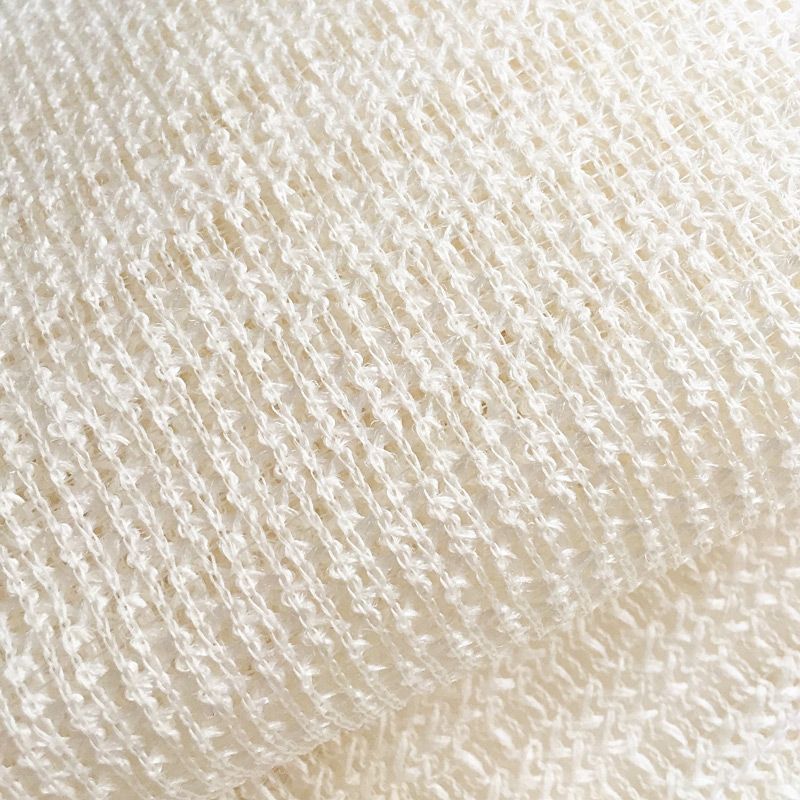 100% Raw Silk Woven Net Wash Cloth