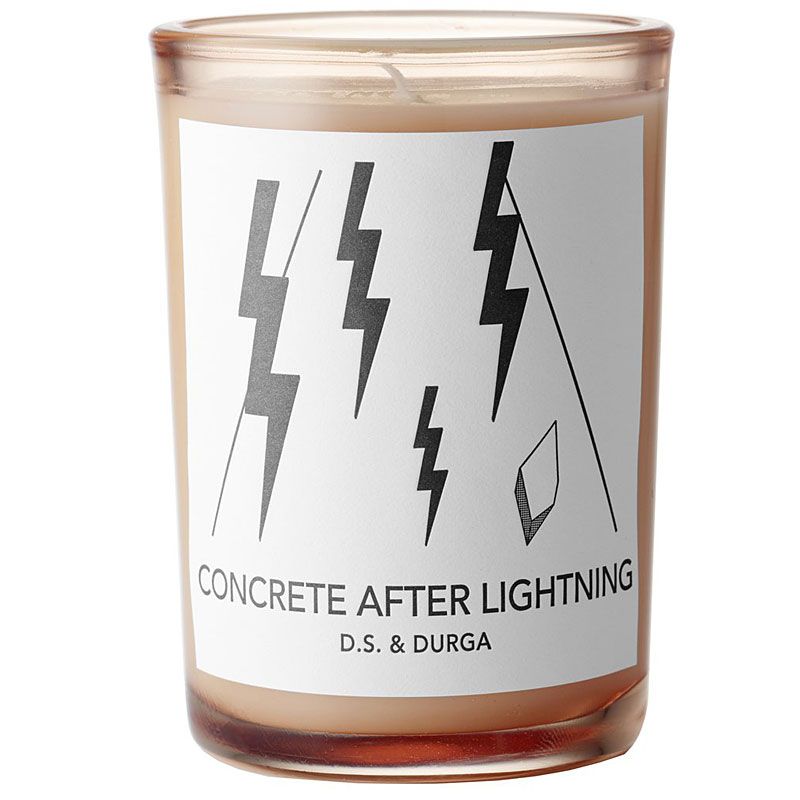 Concrete After Lightning Candle