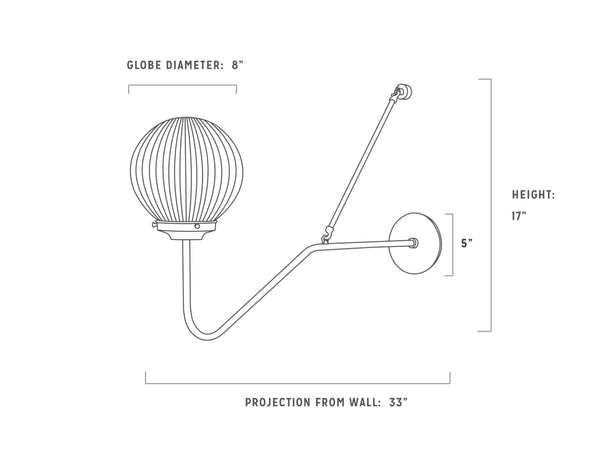 Asher Sconce Specs