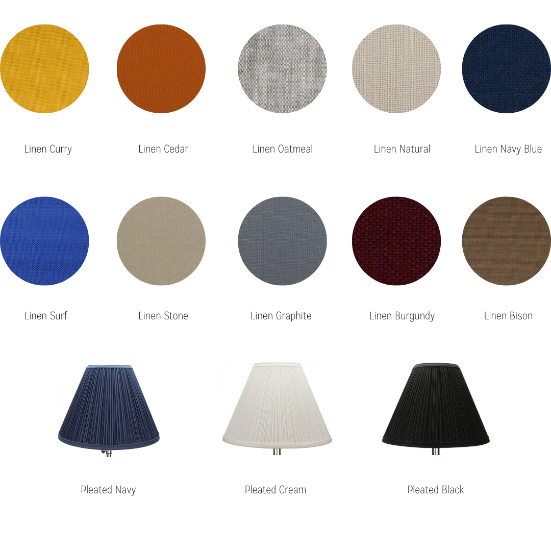 Custom Lampshade Fabric Choices page 2